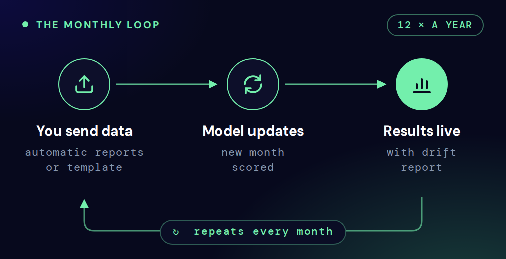 Monthly Loop Visualisation